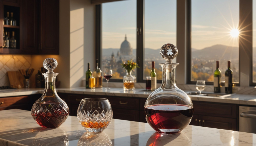 Kreative ideen zur verwendung einer kristallkaraffe